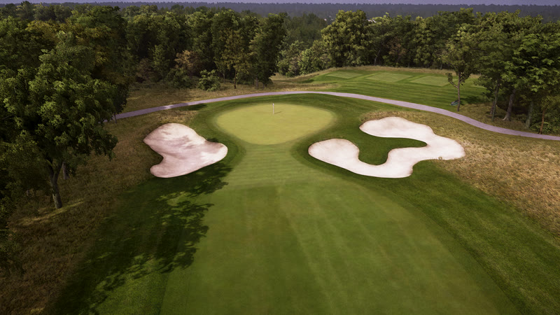 Bethpage Black virtual golf course